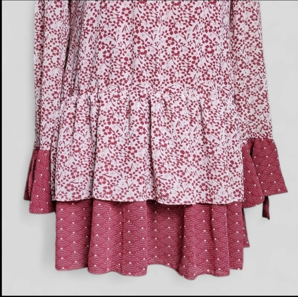 Tularosa | Berkley Floral Boho Mini Dress - Picture 6 of 10